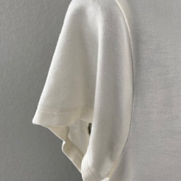 ROLAND GARROS Paris Tennis French Open Ivory T-Shirt Medium - Picture 8 of 12